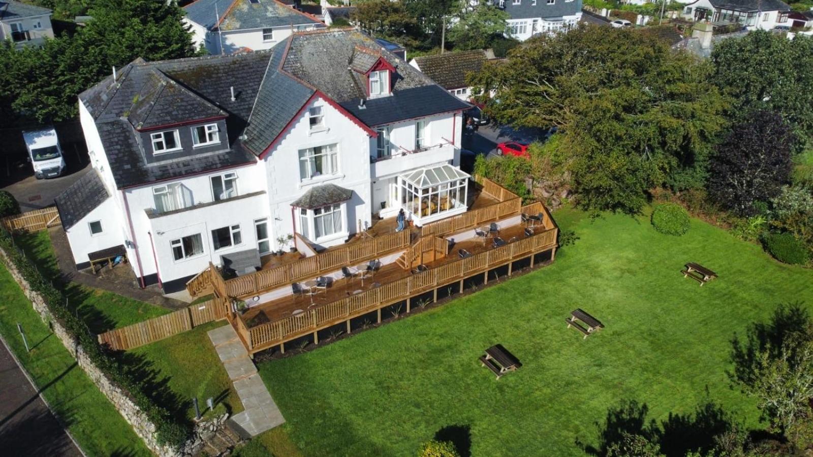 St Merryn Hotel คาร์บิสเบย์ ภายนอก รูปภาพ